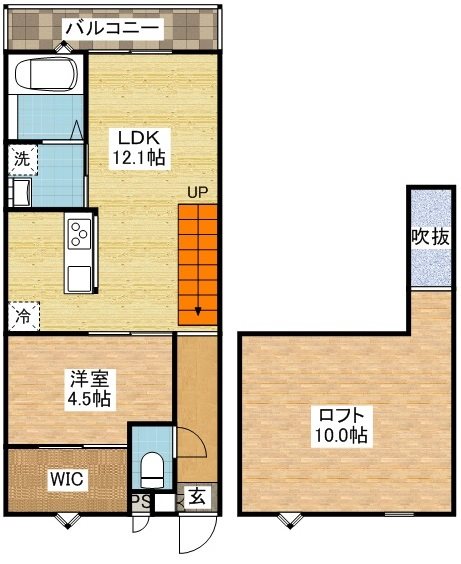 MODERN PALAZZO 諫早Aube 間取り