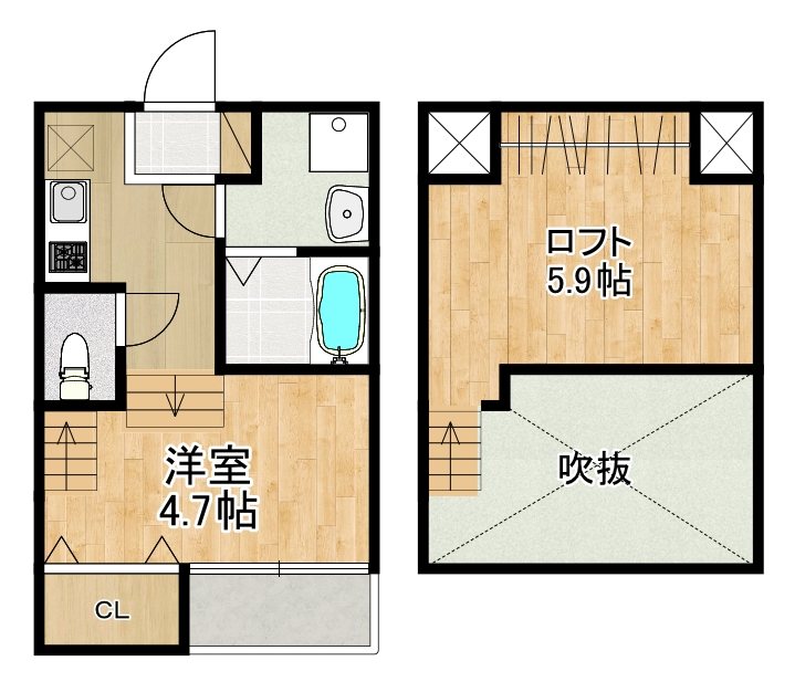 MODERN PALAZZO 戸石BRILLER 間取り