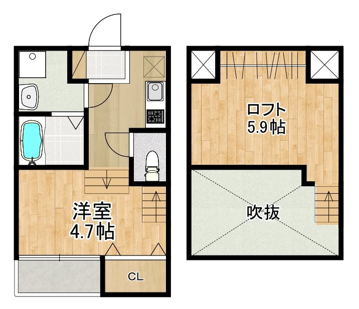 MODERN PALAZZO 戸石BRILLER 間取り