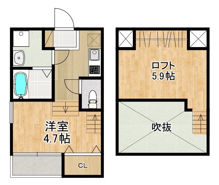MODERN PALAZZO 戸石BRILLER 間取り