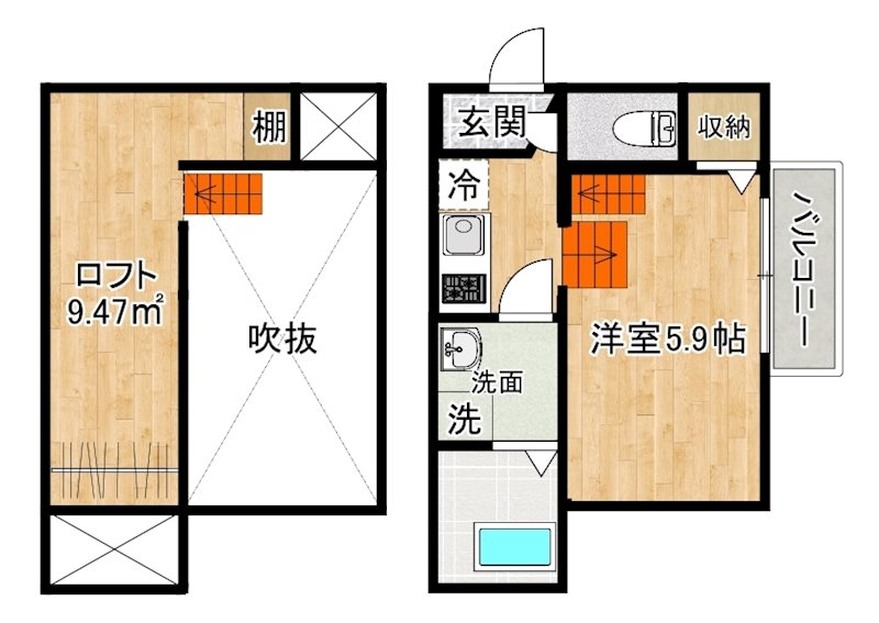 MODERN PALAZZO 貝津OTTO 間取り