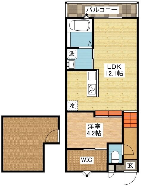 MODERN PALAZZO 諫早Luce 間取り