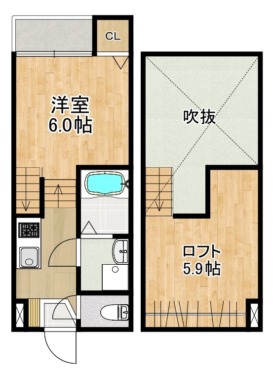 MODERN PALAZZO MATSUYAMA 間取り