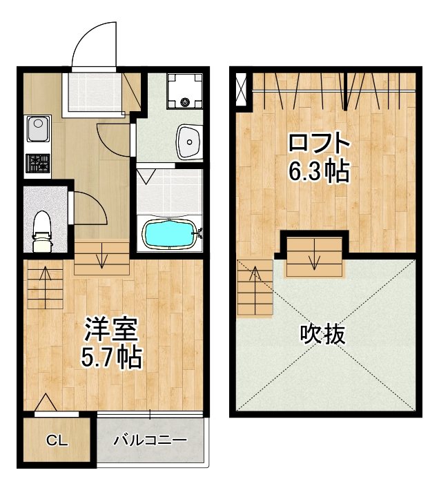 MODERN PALAZZO 諫早駅北 間取り