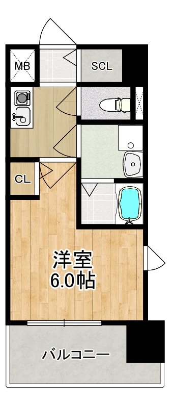 MODERN PALAZZO 東本町 間取り