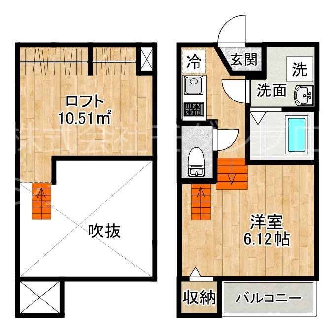 MODERN PALAZZO 貝津OTTO 間取り