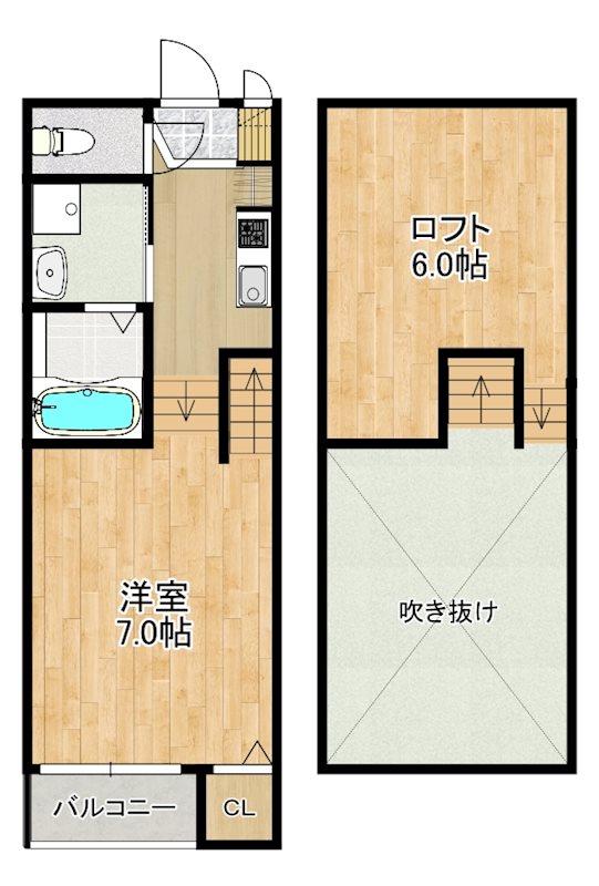 MODERN PALAZZO 喜々津Soleil 間取り