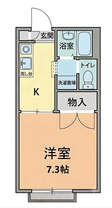 パルコート蘇我 間取り