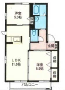フェリーチェ　Ⅲ番館 間取り