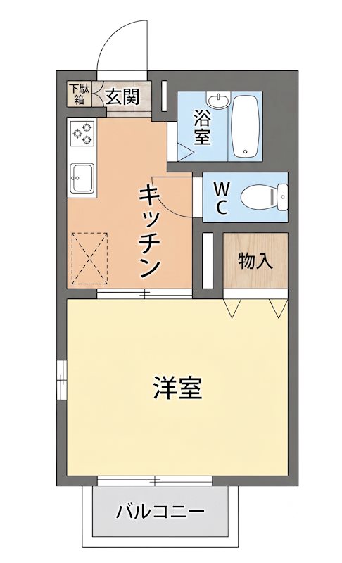 フィールドパレス 間取り