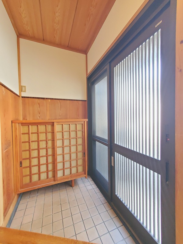大森町貸家 玄関