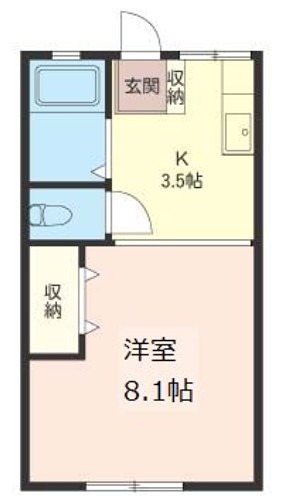 シティハイム蘇我 間取り