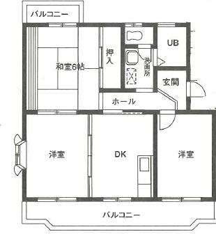 イースト・ヴィラ 間取り