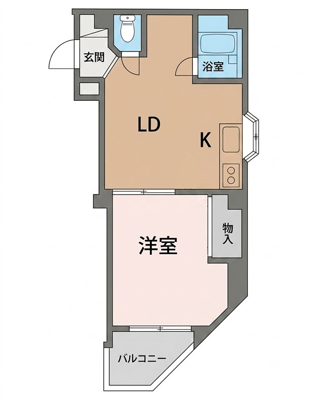 アサヒマンション蘇我 間取り