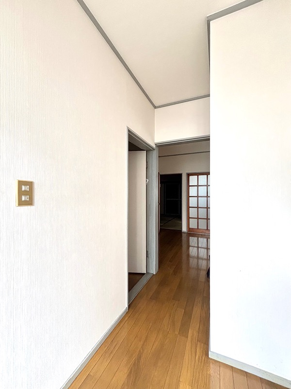 スカイハイツA棟 玄関