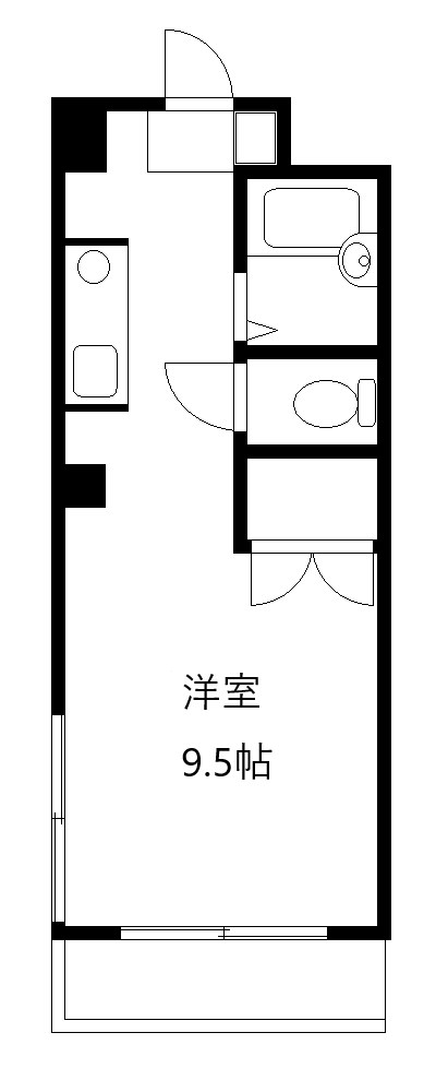 サウスステュディオ 間取り