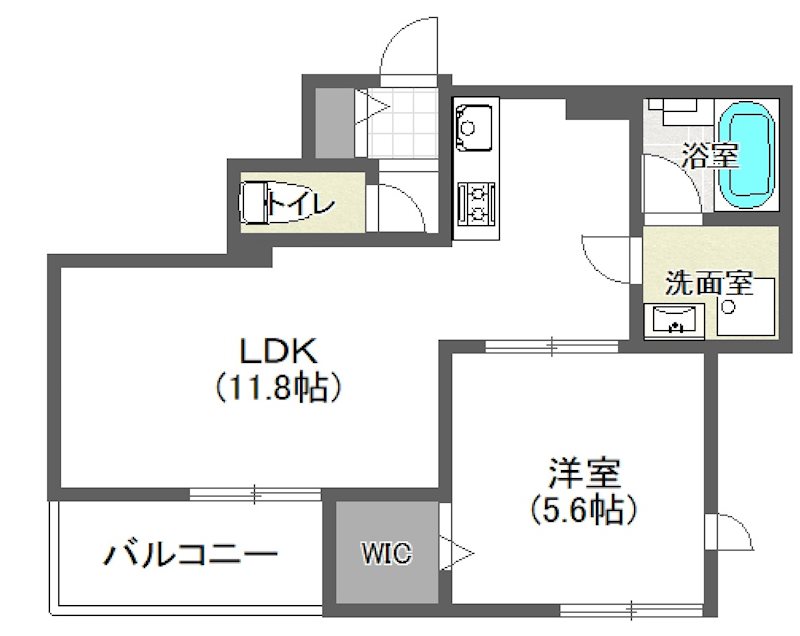 仮称）日向テラス久我山 202号室 間取り