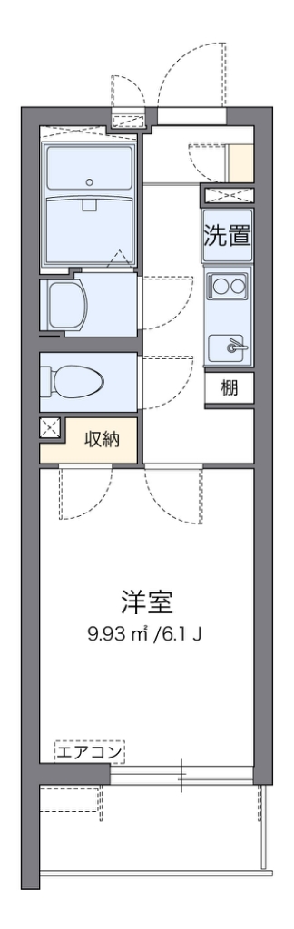 クレイノメゾン　ド　ピエラ 403号室 間取り