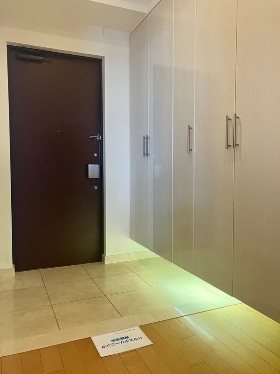 ザ・リバープレイスサウスタワー ベランダ