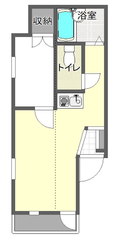 コンフォーレ鵜の木 302号室 間取り