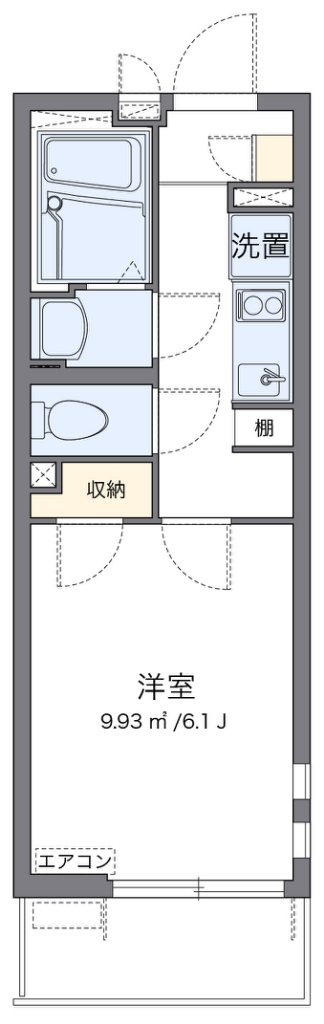 クレイノＬＥＧＡＣＹ鵜の木 間取り図
