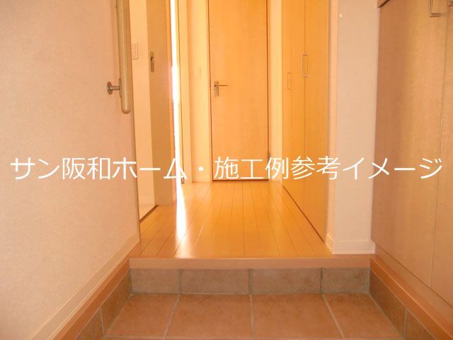 ハイツサングレース 玄関