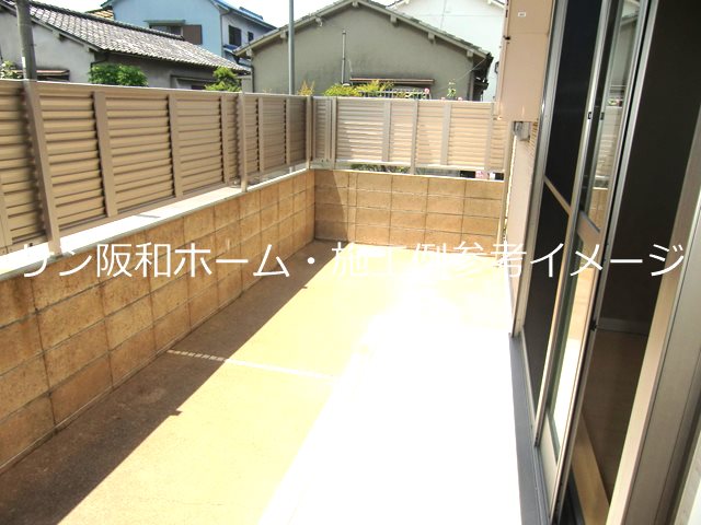 ハイツサングレース ベランダ