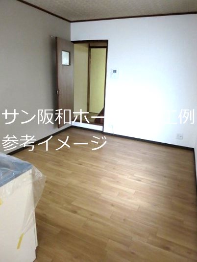 福万寺貸家 リビング