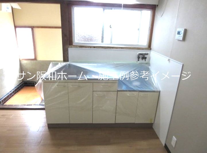 福万寺貸家 キッチン