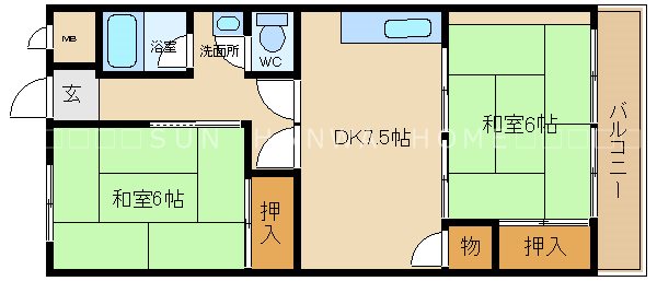 吉村マンション 間取り