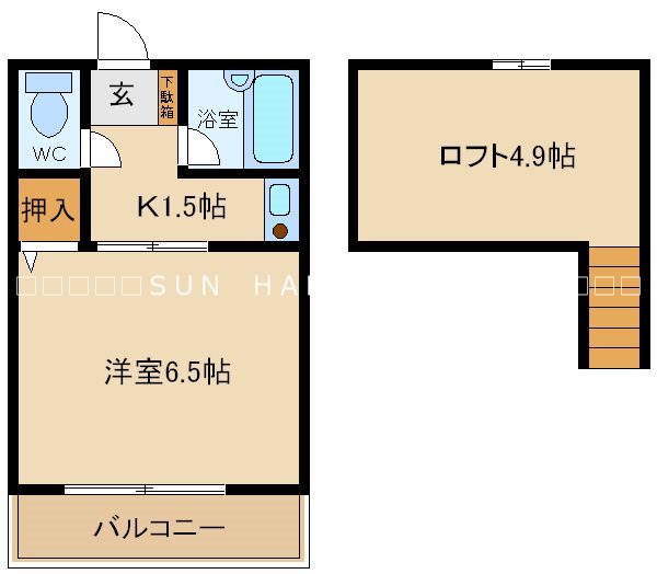 キティーハウス 間取り