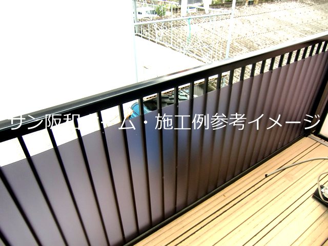 キティーハウス ベランダ