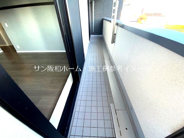 シャーメゾンウィステリア ベランダ
