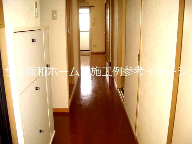 ピュア高安 玄関