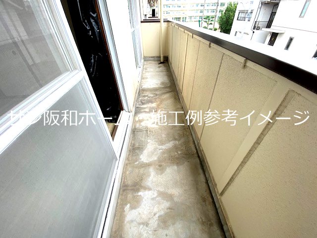 ハイデンス山本2 ベランダ