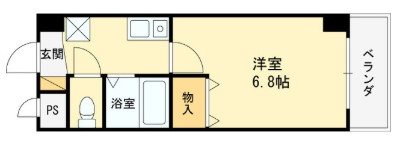 西山本ハイツ 間取り