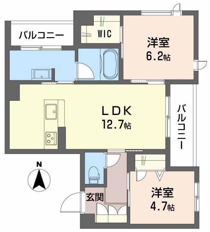 シャーメゾン大晶 間取り