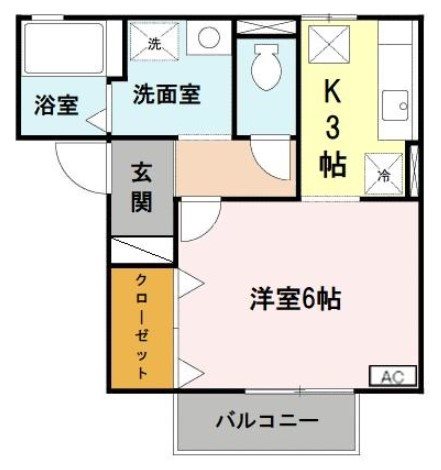 サンフェルティＡ棟 間取り