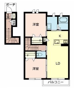 ブライトグリーンⅡ 間取り