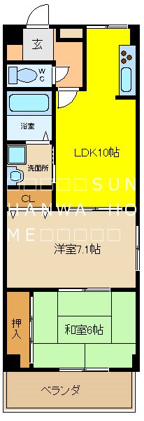 ループⅠ番館 間取り
