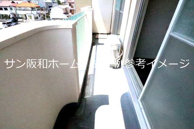 寿コーポラス ベランダ