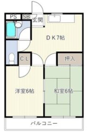 高安一番館 間取り