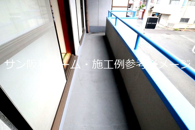 ニュータウン中田 ベランダ