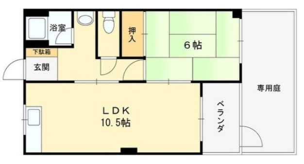 サクラコート高安 間取り