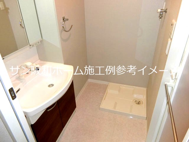 キラクマンション 洗面所