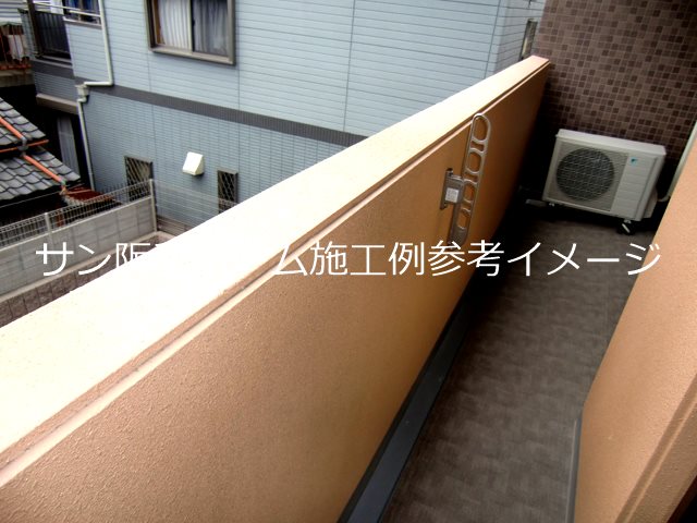 キラクマンション ベランダ