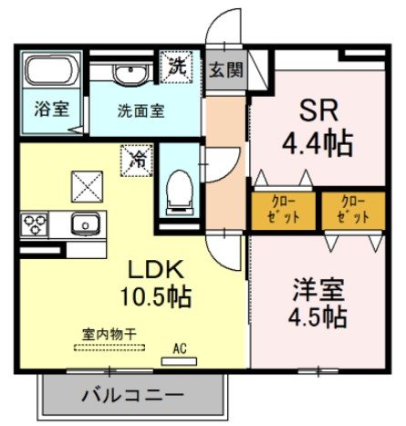 スペチアーレＫ 間取り