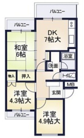 メゾン芝花 間取り
