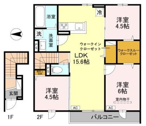 トリシア東太子 間取り