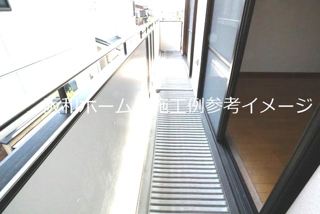 サンハイツ山本 ベランダ